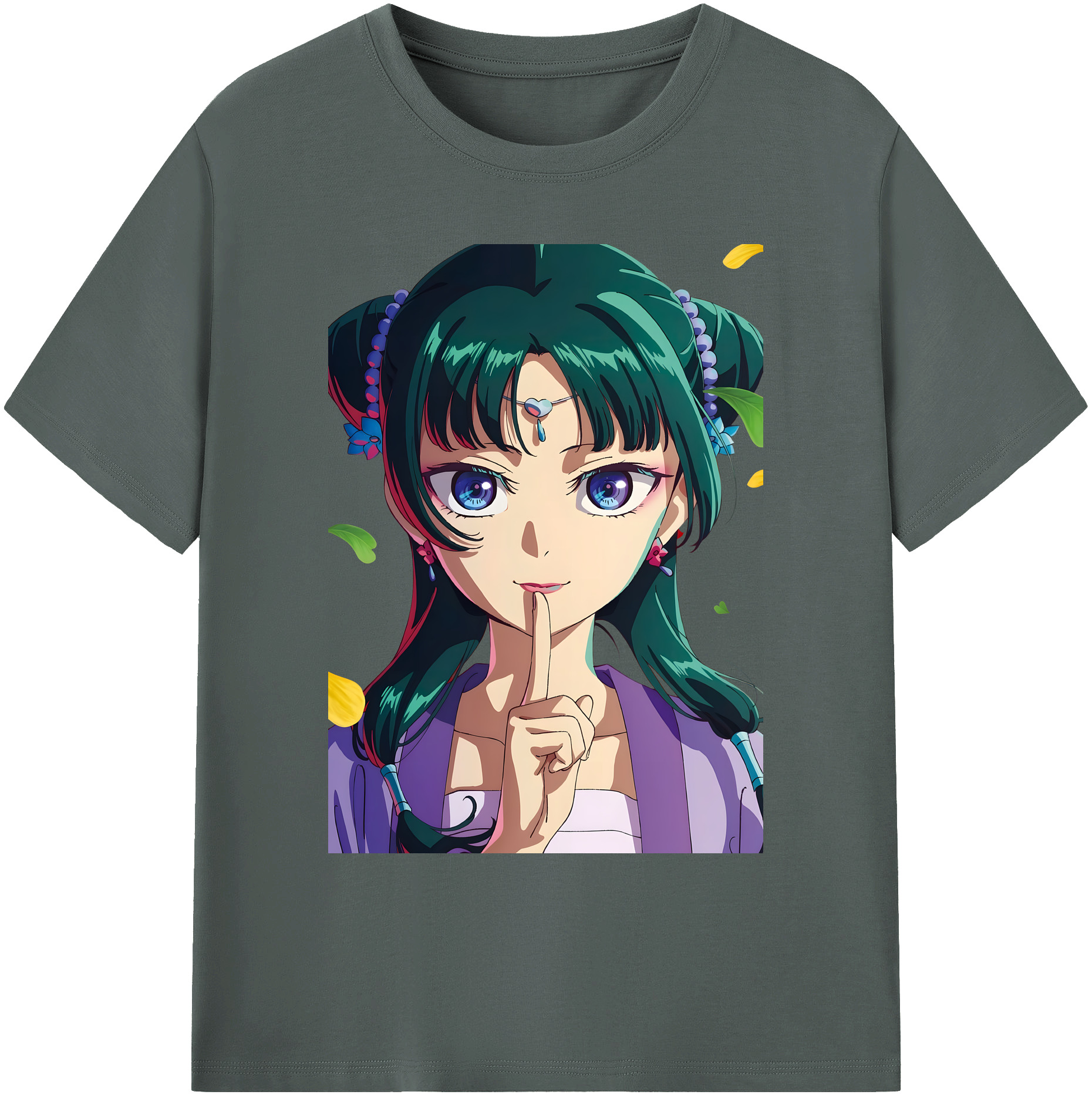（画像用） 薬屋のひとりごと The Apothecary Diaries 綿100％ メンズ半袖Tシャツ｜肌触りやわらか＆通気性